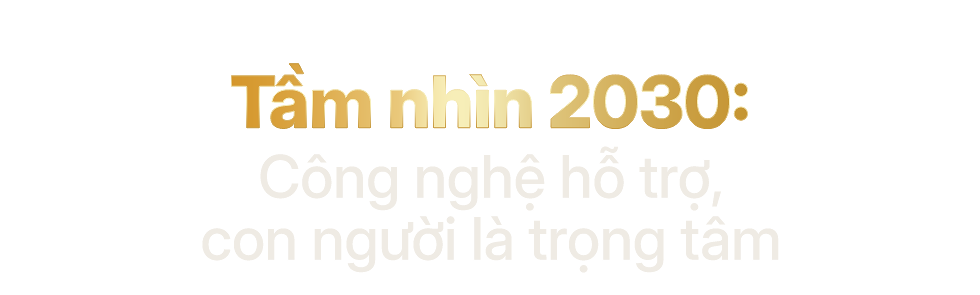 Tầm nhìn 2030: Công nghệ hỗ trợ, con người là trọng tâm